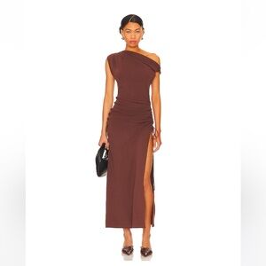 Lioness Original Sin Chocolate Midi Dress
